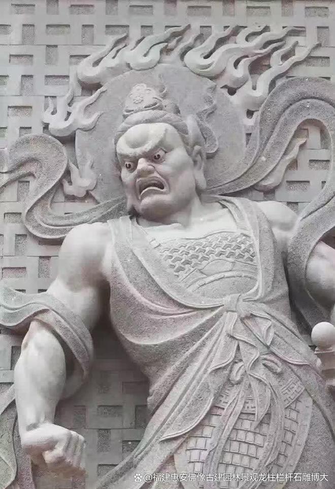 球盟会石雕哼哈二将在宗祠中的粉饰意义(图1)