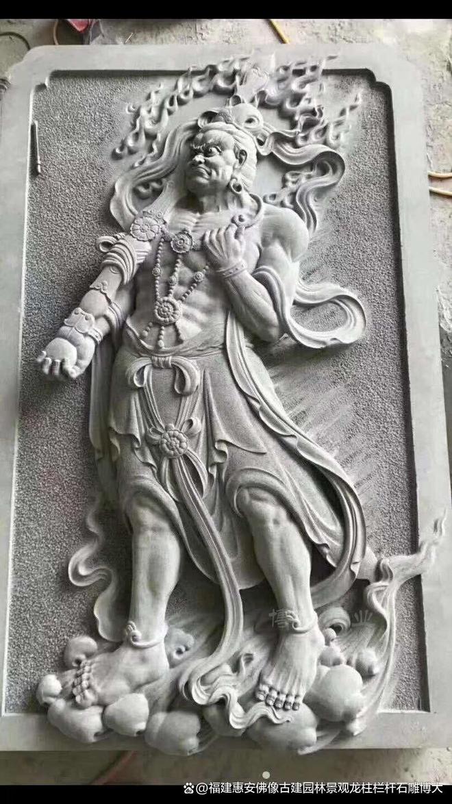 球盟会石雕哼哈二将在宗祠中的粉饰意义(图4)